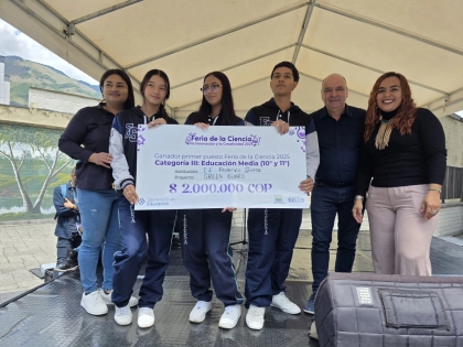Ganadores Feria de la Ciencia Municipal de Bello 2025